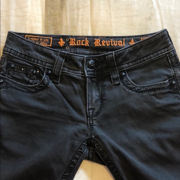 Rock Revival Jeans 27 Cellne Skinny - Picture 3 of 7